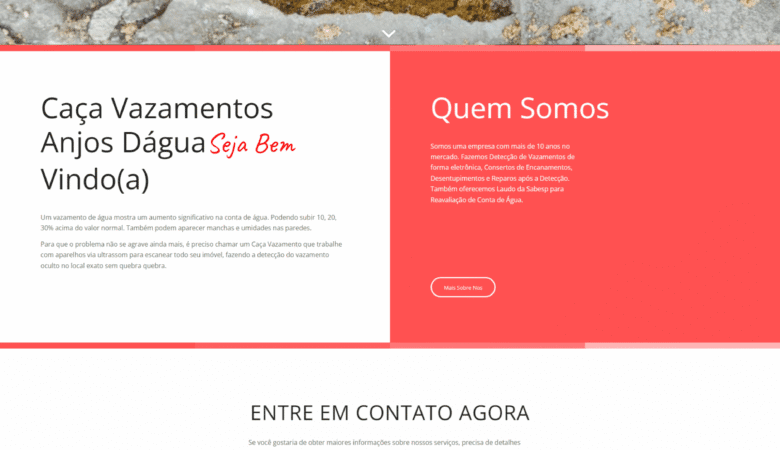 Caça Vazamentos Anjos Dágua