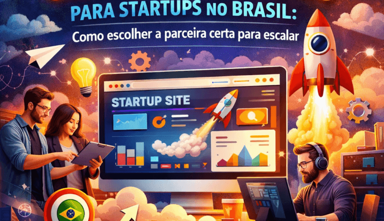 Agências que oferecem criação de sites para startups no Brasil: como escolher a parceira certa para escalar