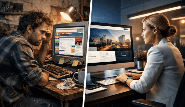 Site barato x site profissional: 10 diferenças que impactam diretamente seus resultados