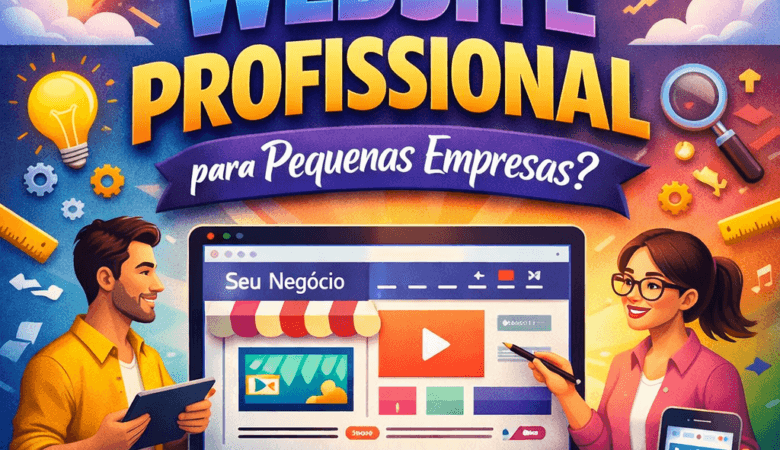 Criar um website profissional para pequenas empresas: 10 passos práticos que funcionam de verdade