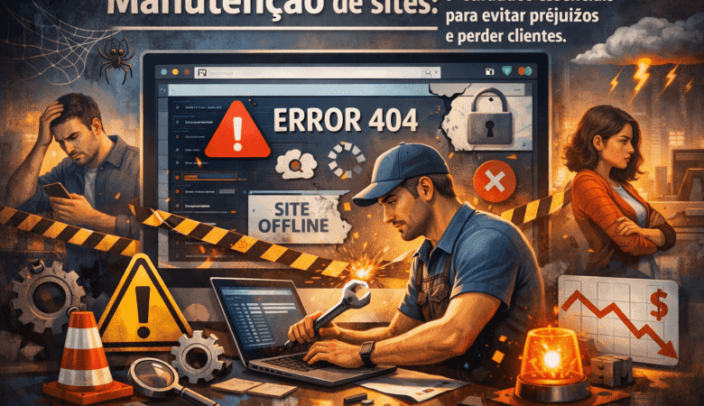 Manutenção de sites: 9 cuidados essenciais para evitar prejuízos e perder clientes