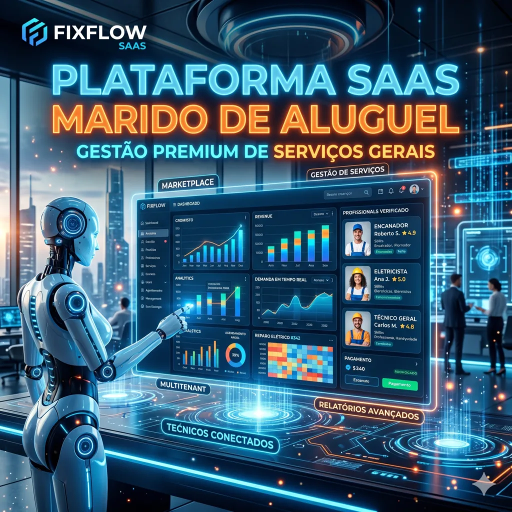 Plataforma SaaS de Marido de Aluguel