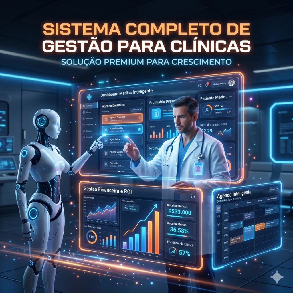 Sistema Completo de Gestão para Clínicas