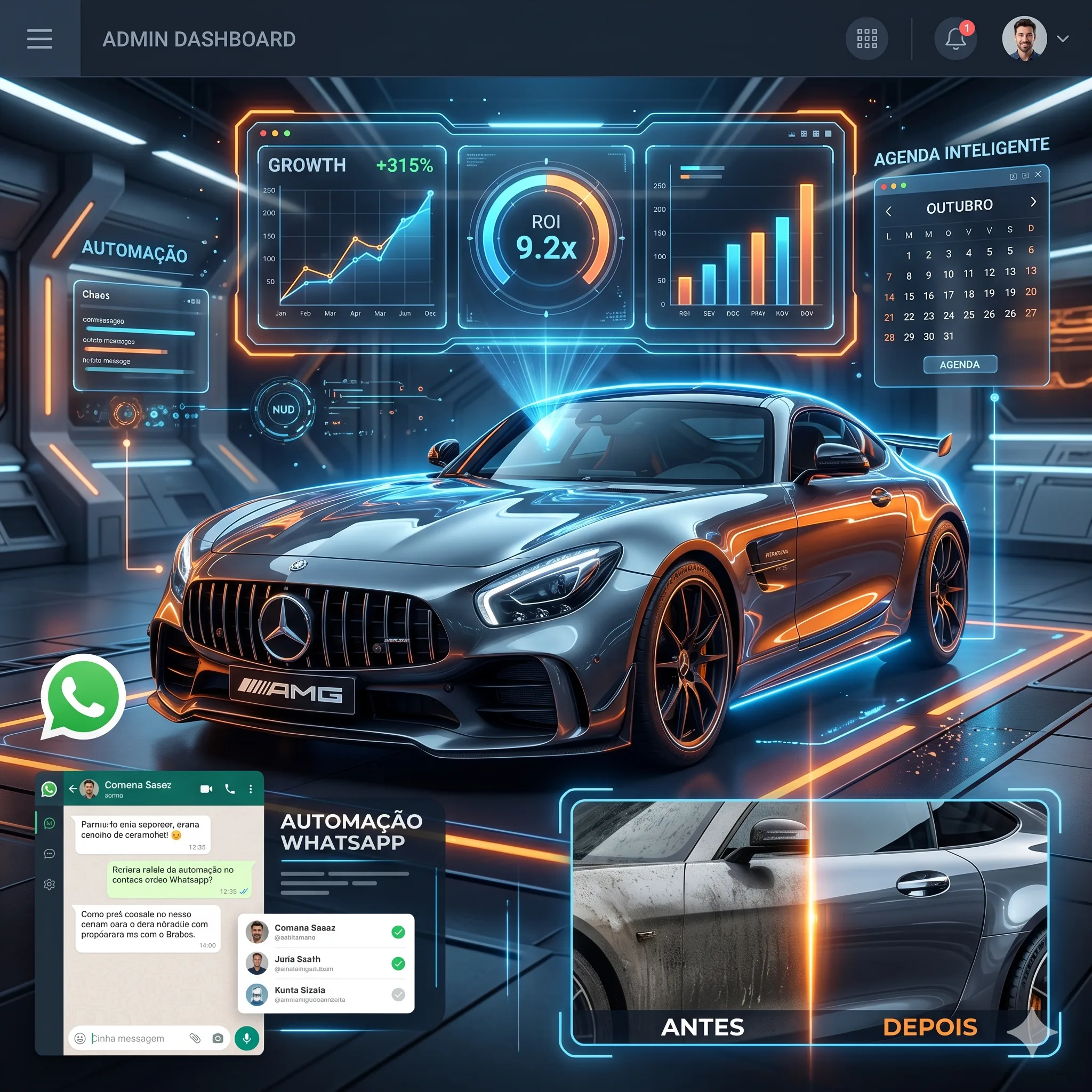 Sistema para Estética Automotiva