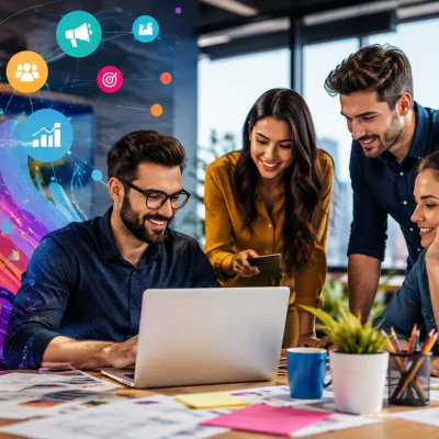 Imagem representando uma agência de marketing digital em Maringá