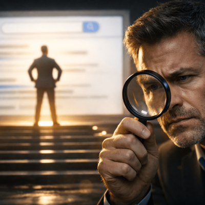 concorrente aparecendo no Google nas primeiras posições