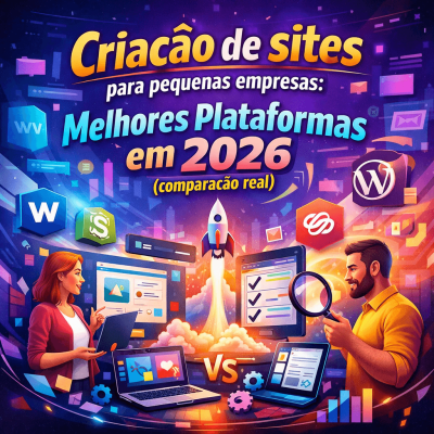 criação de sites para pequenas empresas melhores plataformas