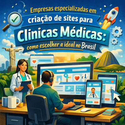 empresas especializadas em criação de sites para clínicas médicas