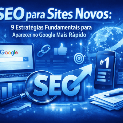 estratégias de SEO para sites novos